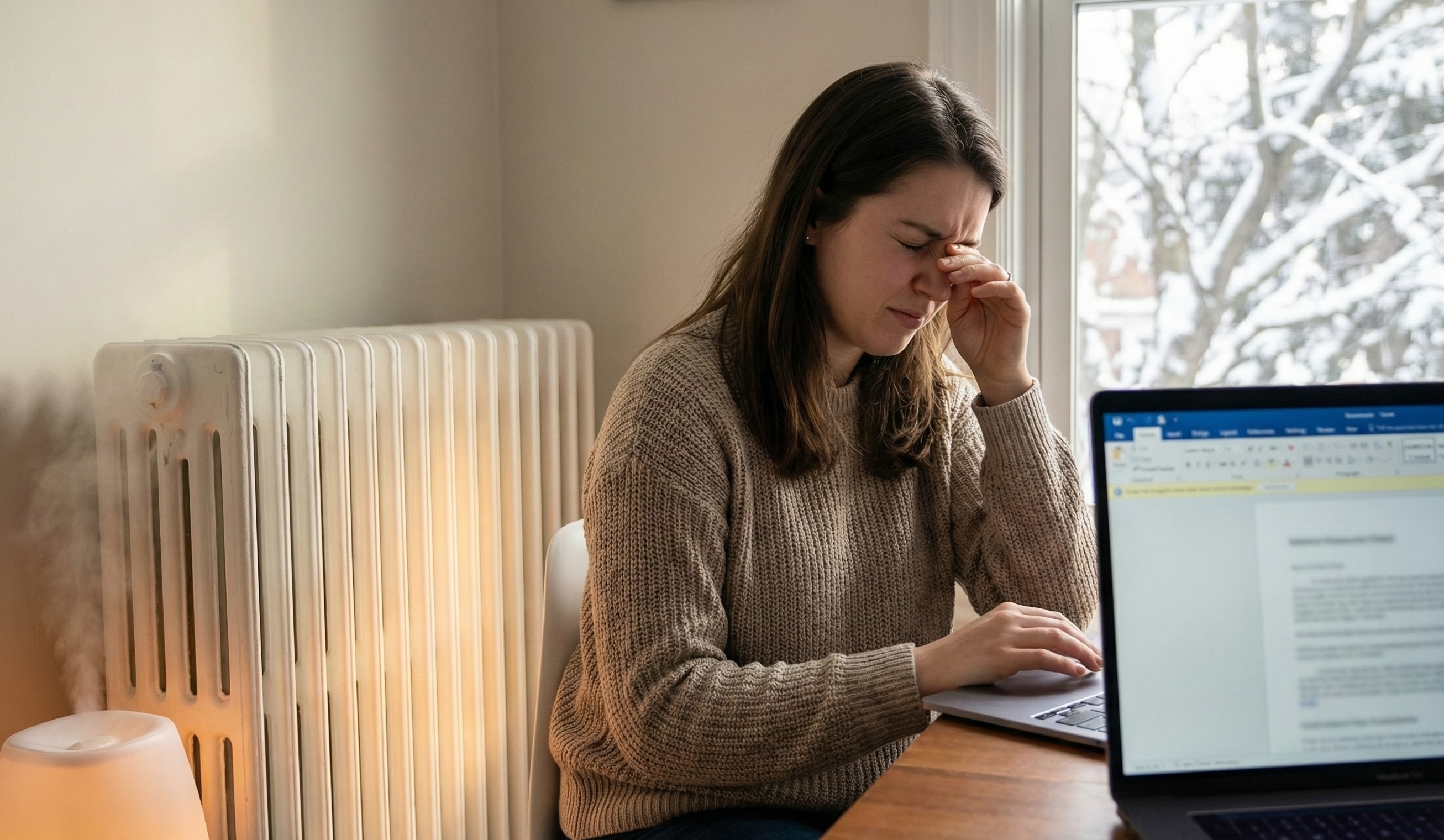 ¿Sientes los ojos secos y con ardor este invierno? Descubre por qué sucede y cómo aliviarlo