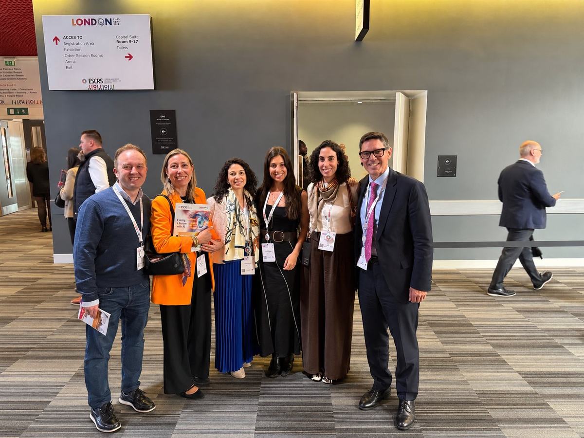 Equipo médico del IOFT en el congreso ESCRS 2026 de Londres