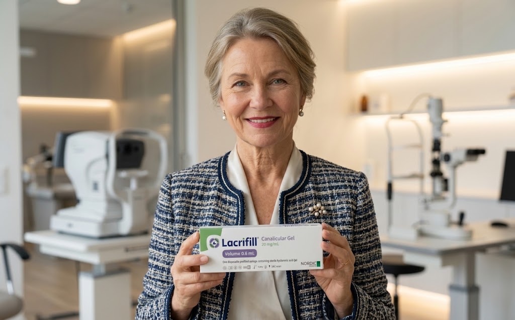 Lacrifill, gel canalicular de ácido hialurónico para el ojo seco